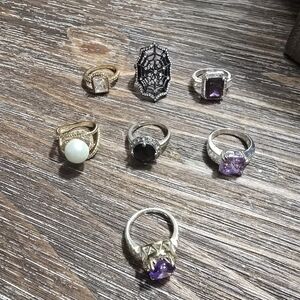 Elegant Costume Jewelry Ring lot